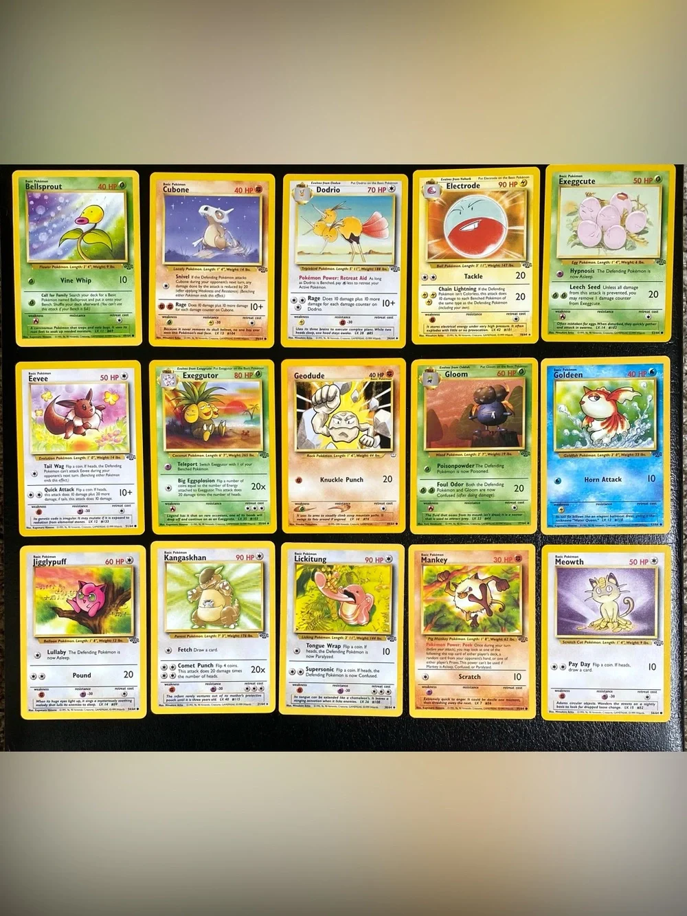 Pokémon Vintage Cards Bundle from Set 64  - Qty 15